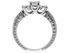 Picture of Vintage Style Three Stone Diamond Engagement Ring